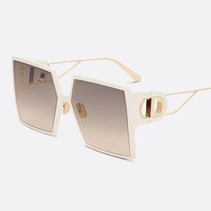 White Christian Dior Sunglasses